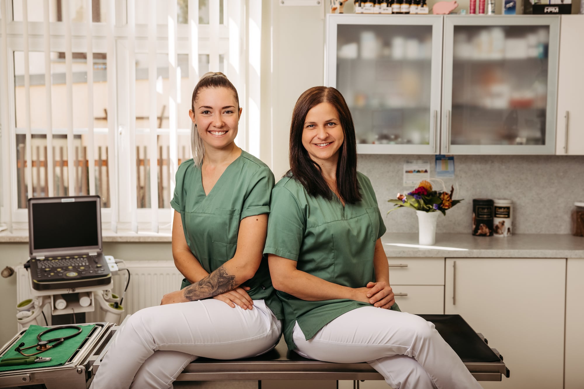 Dr. Jana Seidel und VMTA Anna Reichelt